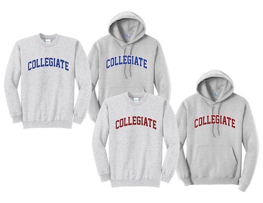 Sweatshirt - Sparkling Embroidery Fleece Pullover