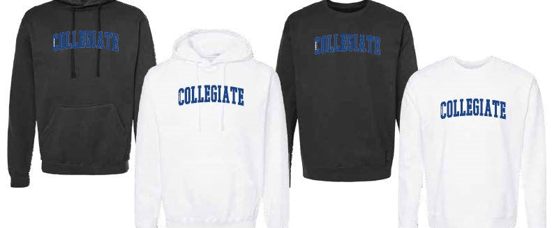 Sweatshirt - Hooded or Crewneck Fleece Pullover