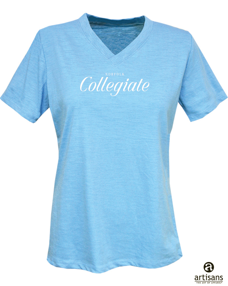 Ladies - TShirt Slub Barley Script