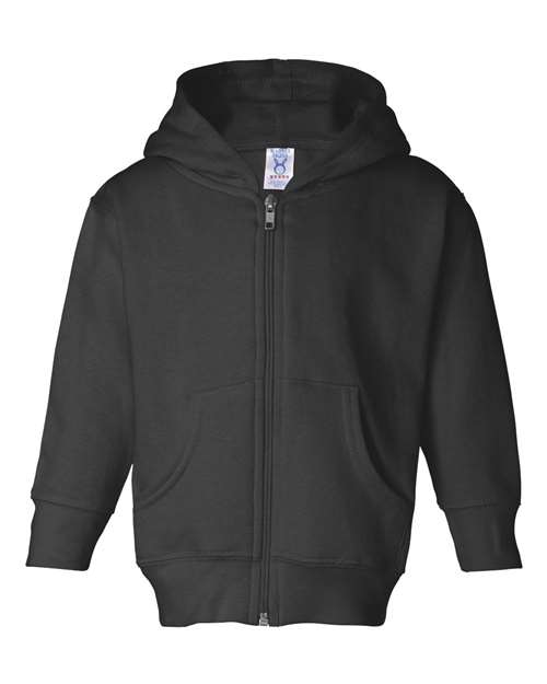 Toddler Sweatshirt - Full zip Hooded Left Chest Design