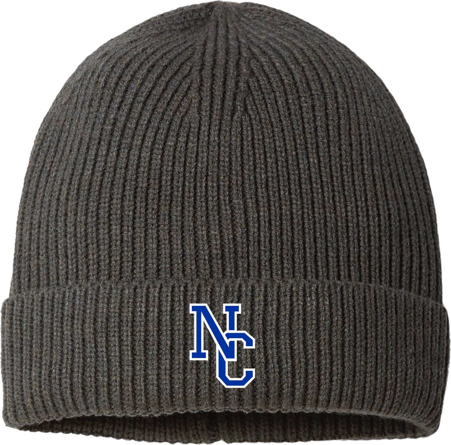 Hat - Fine Rib Knit Cuff Beanie