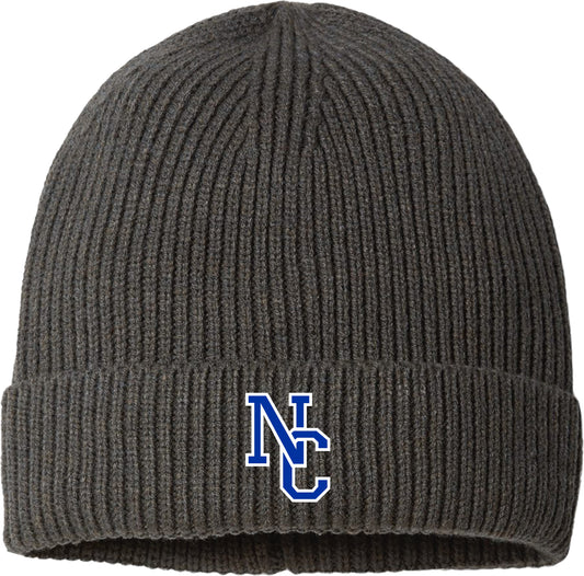 Hat - Fine Rib Knit Cuff Beanie