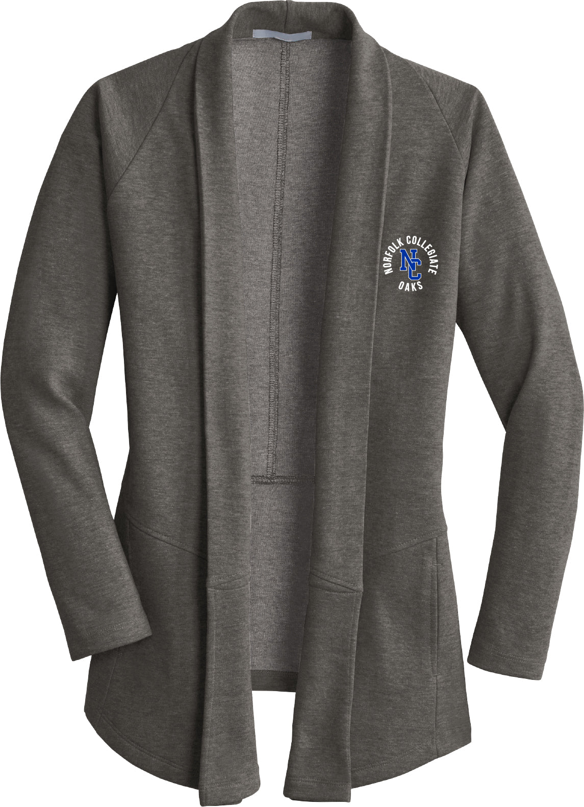 Ladies Interlock Cardigan - NC Logo