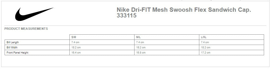 HAT - Nike Dri-FIT Mesh Swoosh Flex Sandwich Bill