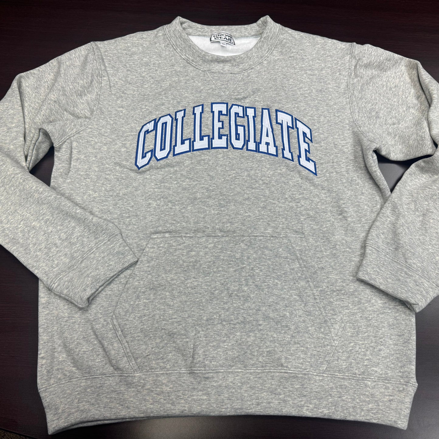 SWEAT - Collegiate Crewneck with Pocket