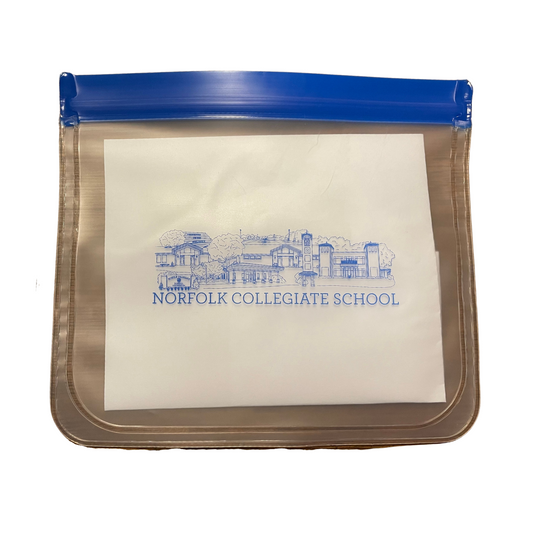 Reusable Snack Bag with Skyline Design