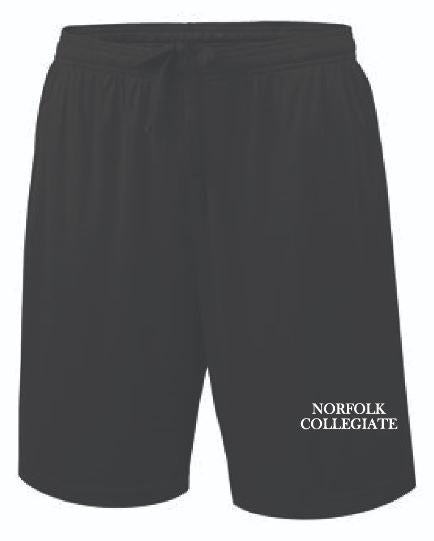 SHORTS - Unisex Performance Athletic with Stacked Logo
