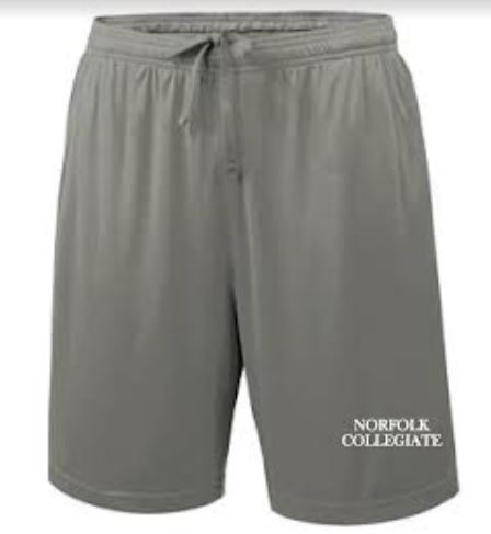 SHORTS - Unisex Performance Athletic with Stacked Logo