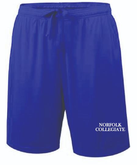 SHORTS - Unisex Performance Athletic with Stacked Logo