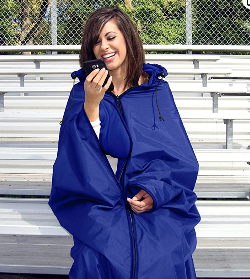 Blanket - Wearable with Twill NC Logo