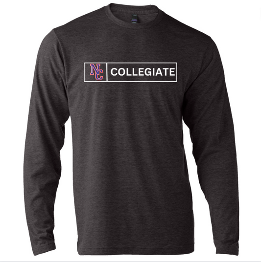 SALE - Tshirt - L/S NC Collegiate Box Logo