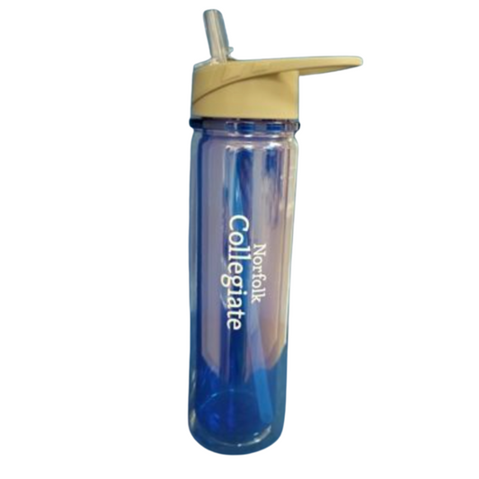 Water Bottle with Pop Up Straw