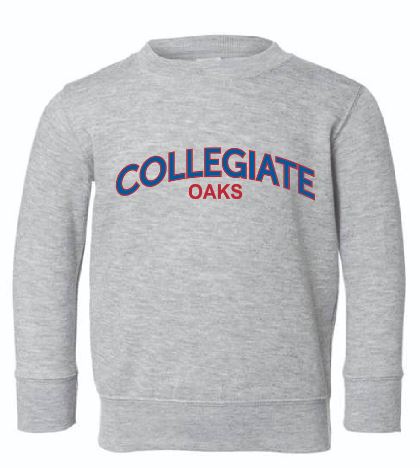 Toddler Sweatshirt - Crewneck Collegiate Oaks