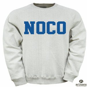 Sweat Crewneck Raglan with Applique (2 color options)
