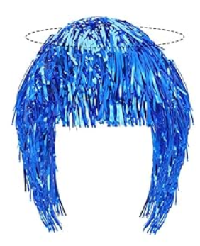 SPIRIT- Blue Wig