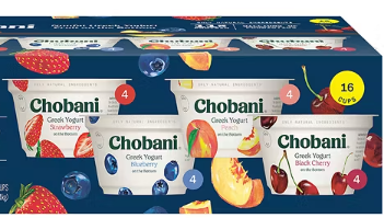 FOOD- Chobani Yogurt Cups