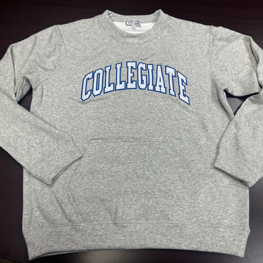 SWEAT - Collegiate Crewneck with Pocket