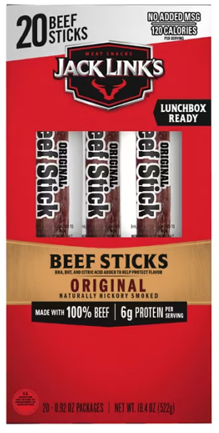 FOOD- Jack Link's Beef Sticks