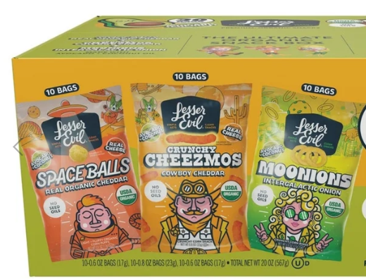 FOOD- Lesser Evil Snacks