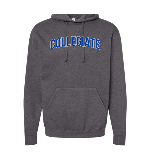 SALE - Sweatshirt - Hood with Embroidered Collegiate