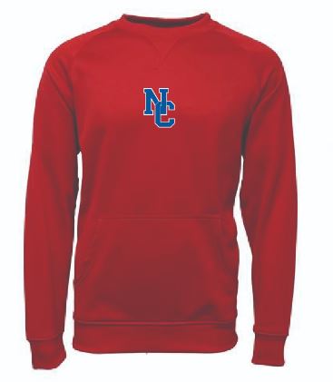 Youth Sweatshirt - Performance Crewneck with Lockup Logo